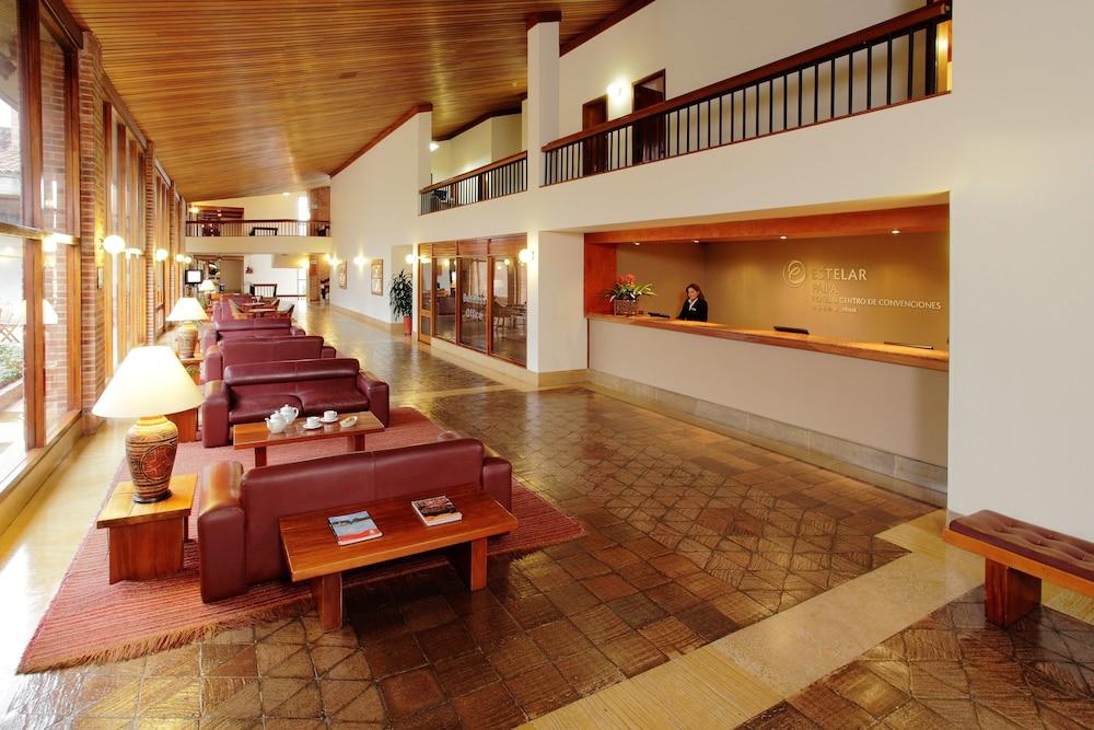 Estelar Paipa Hotel Spa & Y Centro De Convenciones Extérieur photo The lobby of the hotel